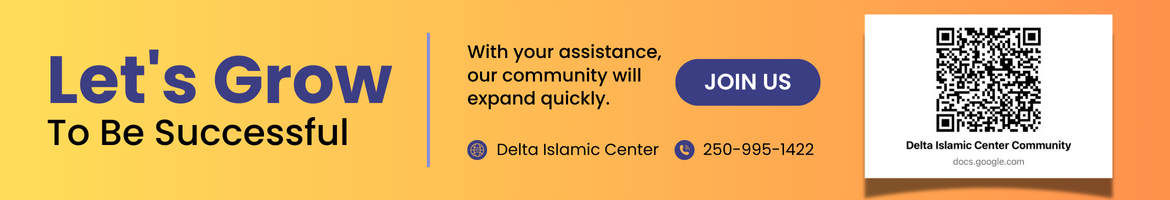 Join Delta Islamic Center Family